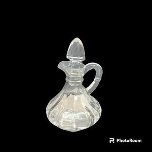 Vintage Glass Cruet